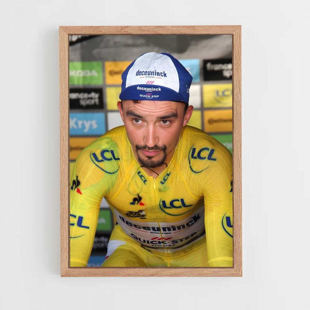 Poster Julian alaphilippe cyclistes – affiche Cyclisme (vue 4)